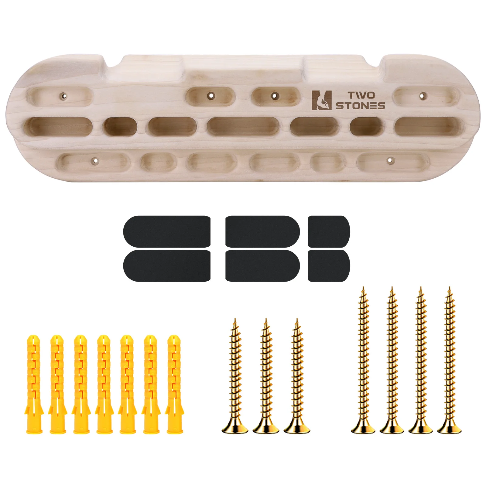 Wooden Multifunctional Fingerboard Climbing Board Hanging Board for Grip Training Enhance Finger Strength Exercise Equipment