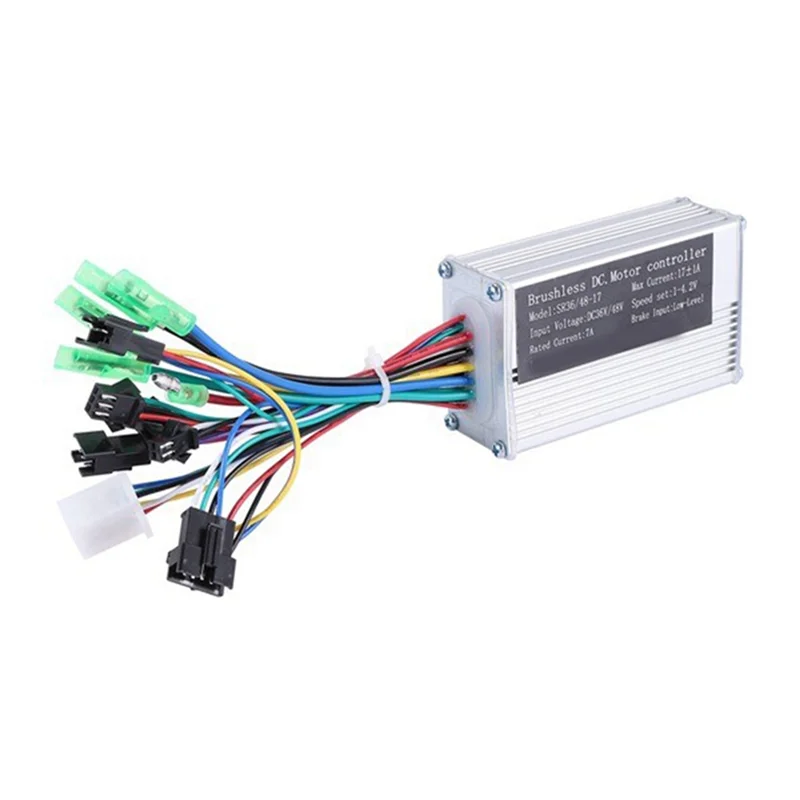 

AA75-1 Pcs 36V 17A 250W/350W Motor Controller E-Bike Brushless Speed Controller