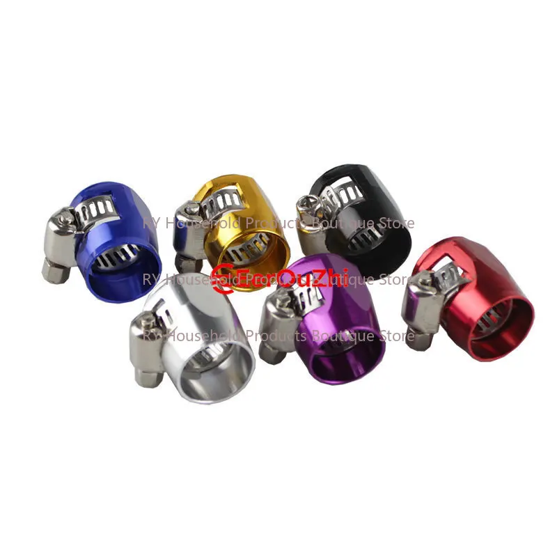 AN10 1PC Automotive Retrofitting Supplies Water Hose Finisher Fuel Pipe Holder Clamp