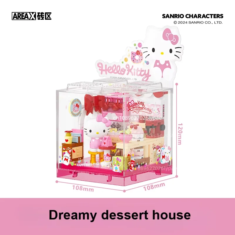 جديد سانريو مرحبا كيتي كورومي Pochacco لطيف متجر متعة اللبنات لعبة عرض الشارع نموذج منضدية اكسسوارات هدايا العيد