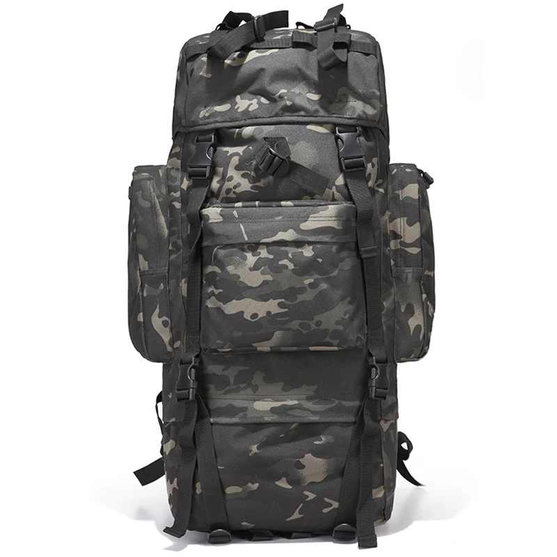 Imagem -06 - Mochila Oxford Impermeável para Montanhismo Casual Wear-resisting Camouflage Bolsa 70l 1000d