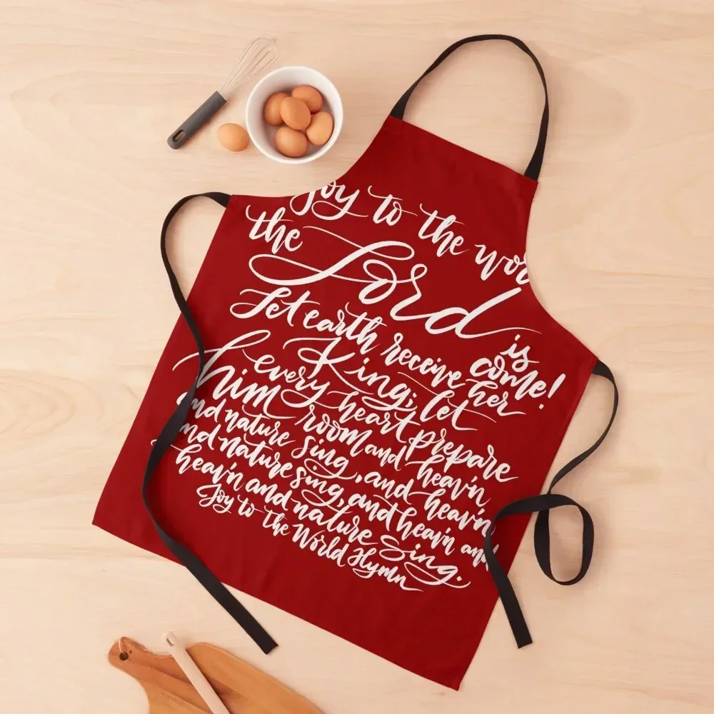 

Joy to the World The Lord Has Come! Apron Hairdresser Nursing painters Apron