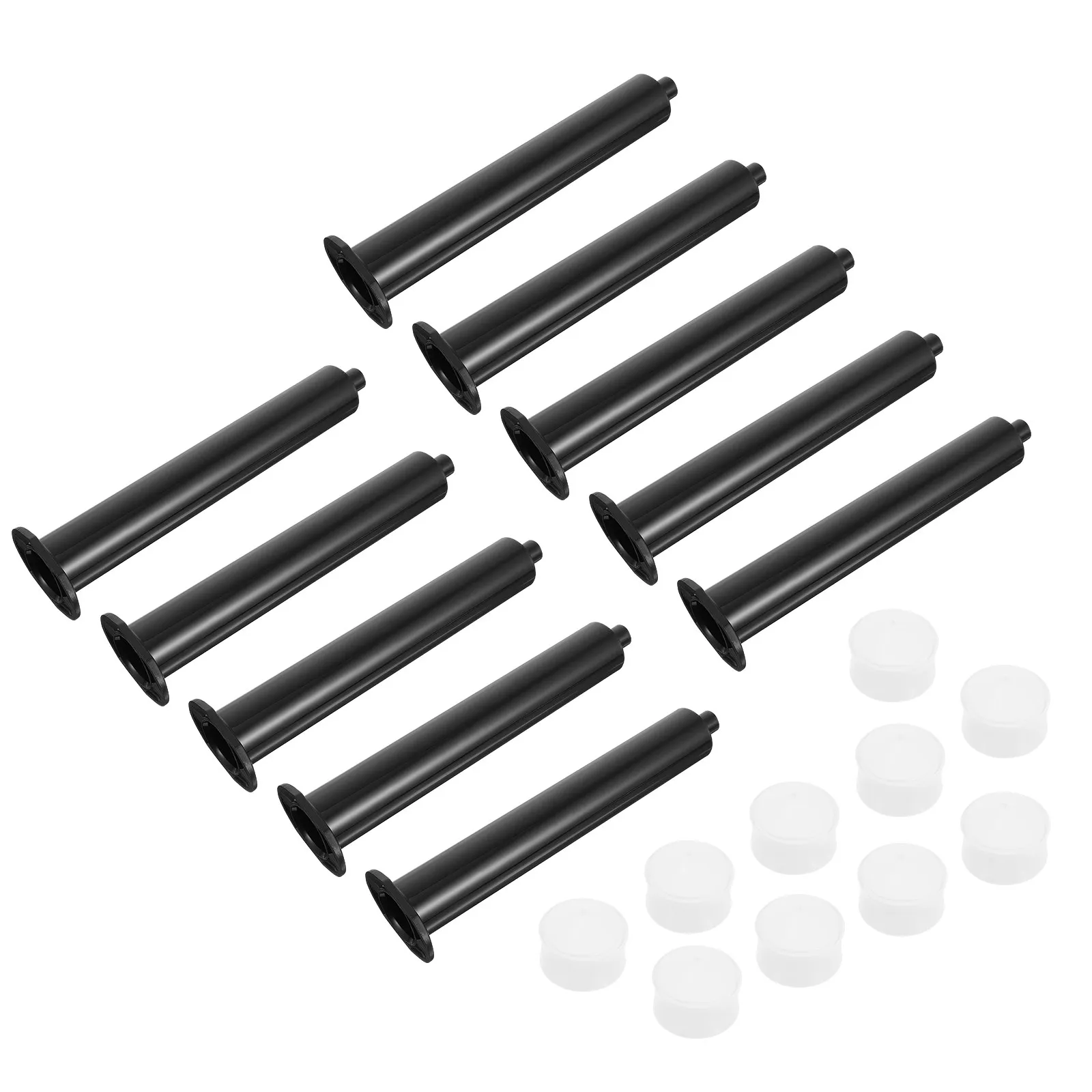 10Pcs Industrial Glue Syringe Dispenser Needle Tubes Lightweight Ergonomic Push-Style Disposable Plastic Syringe for Liquid