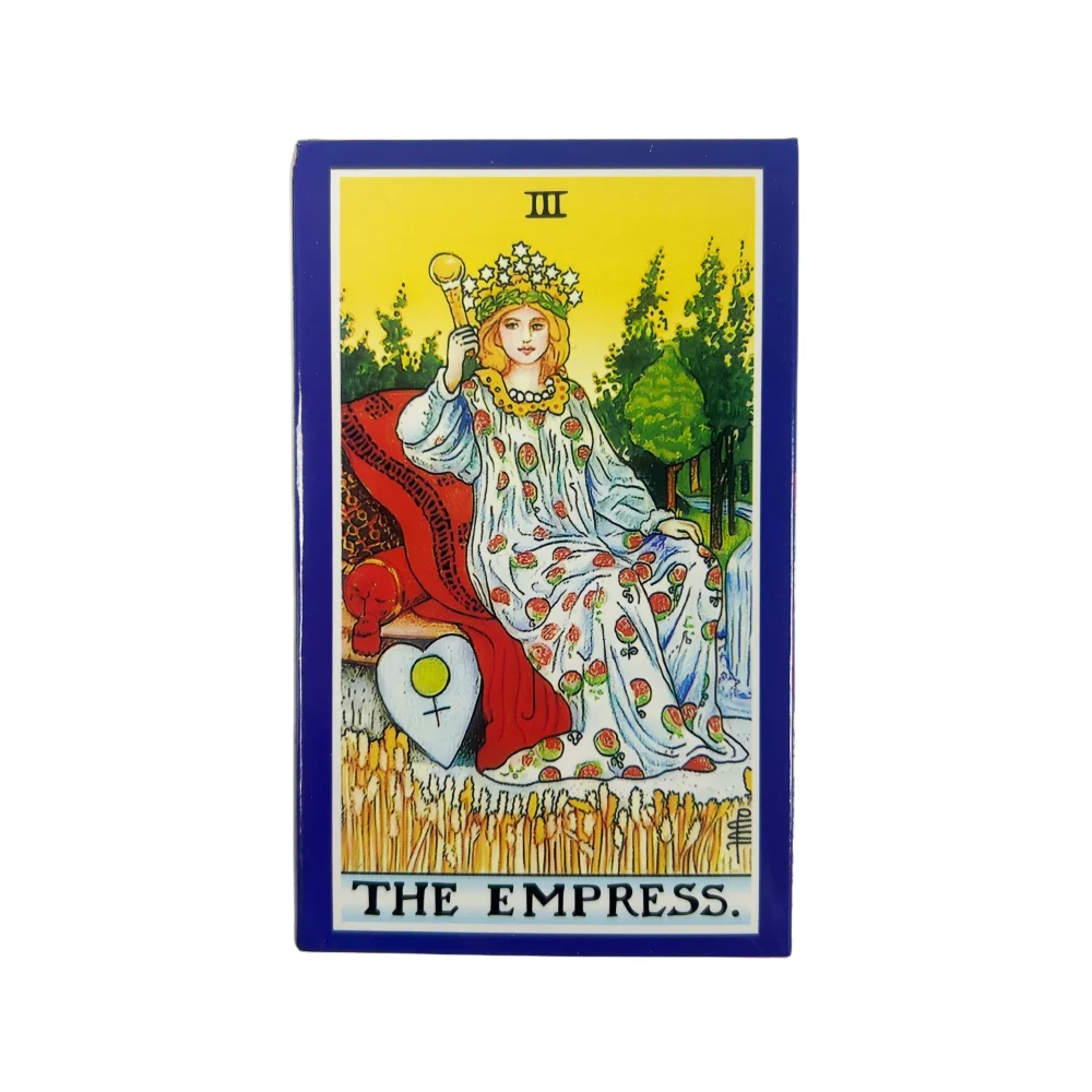 Cartas de tarot universales estilo Rider, baraja de tarot de fantasía para principiantes, adivinación, oráculo del destino, cartas de tarot Rider en inglés