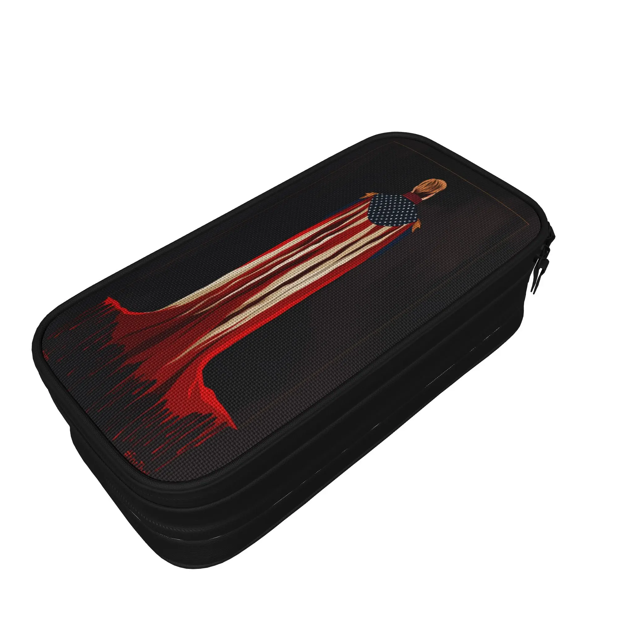 Homelander Pencil Case The Boys TV Double Layer Pencil Box Students Cool Portable School Pencil Cases Stationery