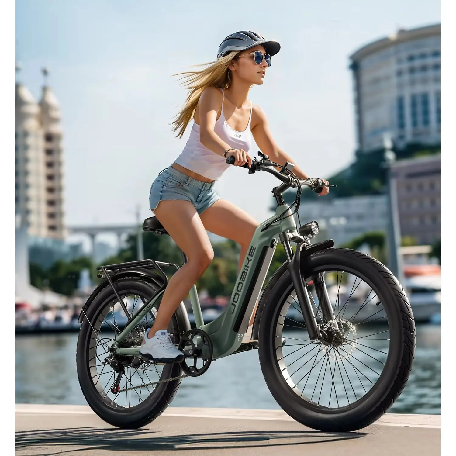 48V Fat Tire Electric Mountain Bike 17.5Ah E-MTB 26 Inch Men's Bicycle