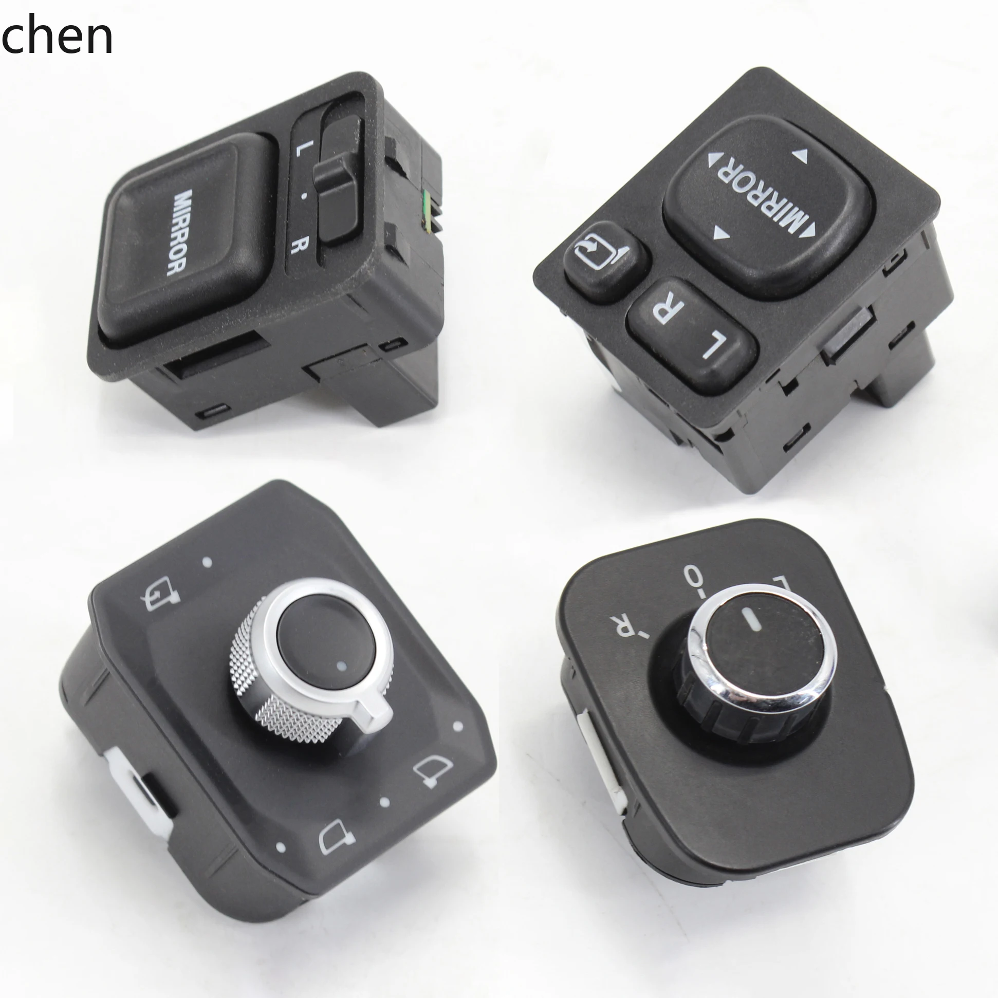 

HXL Rearview Mirror Reflection Adjustment Control Knob Switch Car Accessories