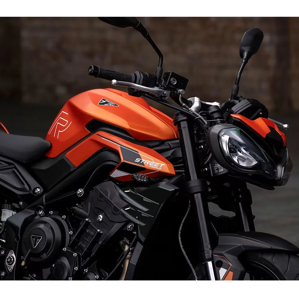 

Motorcycle Wing Side Spoiler For Triumph Street Triple 765R 765RS 2023 2024 2025 Spoiler Side Fairing Aerodynamic Fixed Winglet