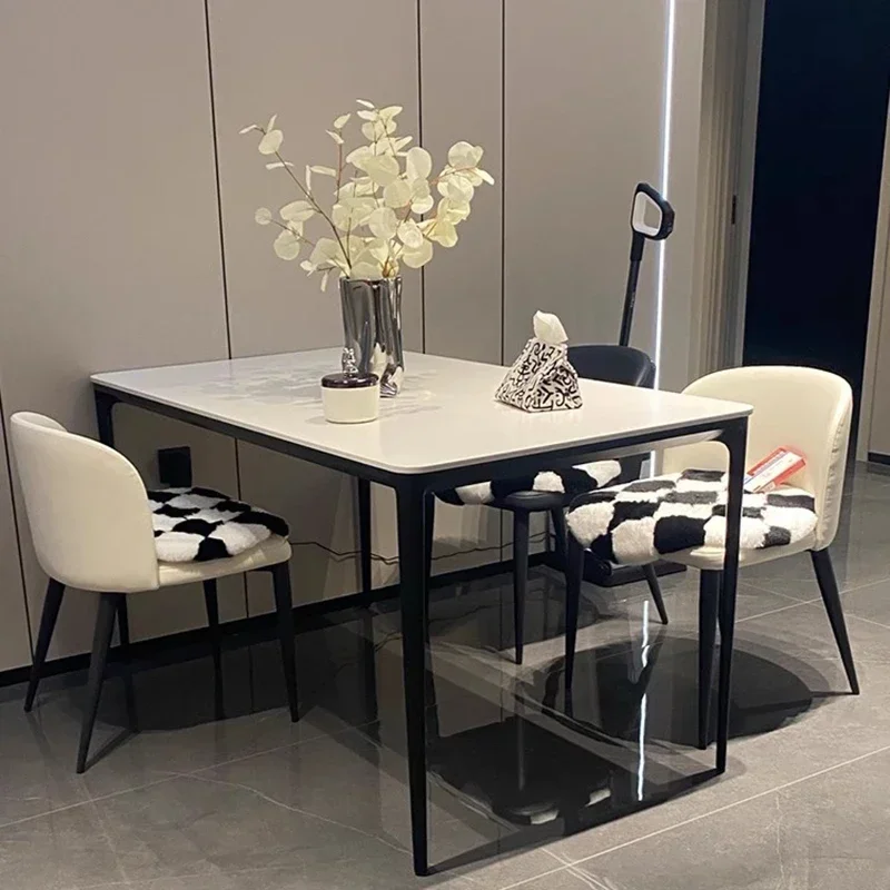 

Simplicity Modern Dining Table Set Living Room Design Italian Kitchen Table Coffee Home Moveis Para Cozinha Luxury Furniture