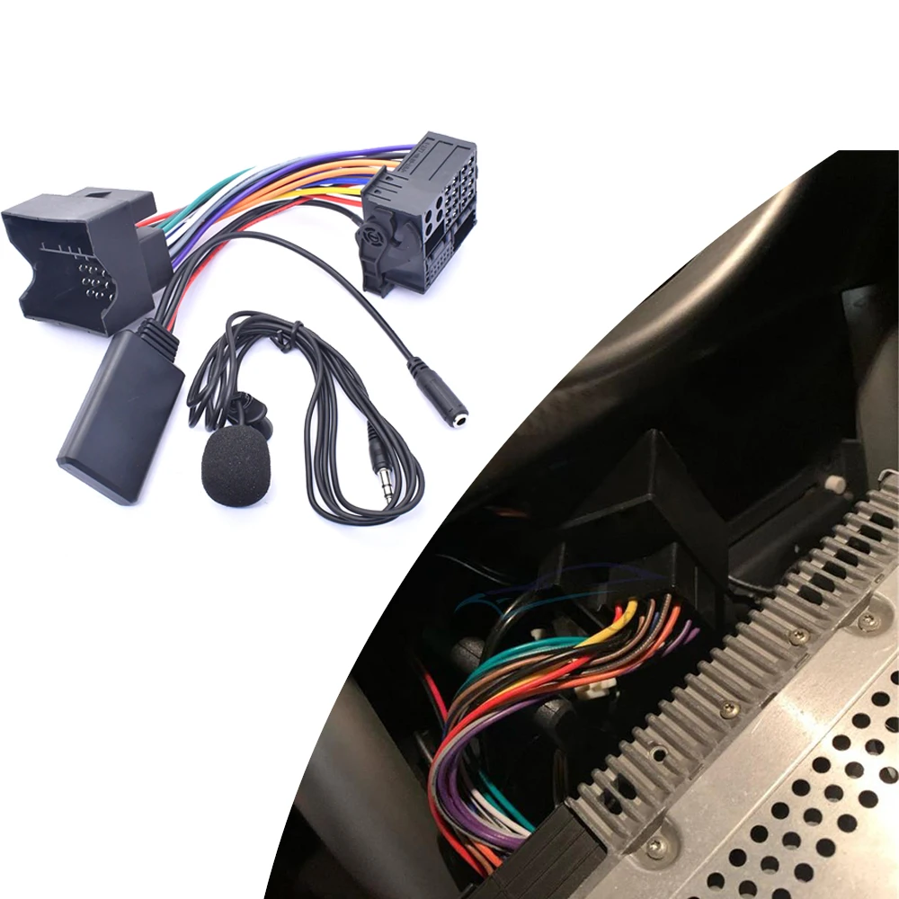 

Модуль Bluetooth 5,0, телефонный звонок, громкая связь, кабель AUX IN, адаптер с микрофоном, комплект для BMW E64 E60 E66 E80 E81 E82 E90 MA2266