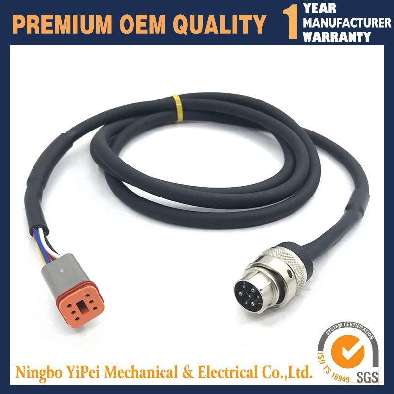 7150497 7-Pin Input Harness Cable Connector for Bobcat S770 Skid Steer Loader