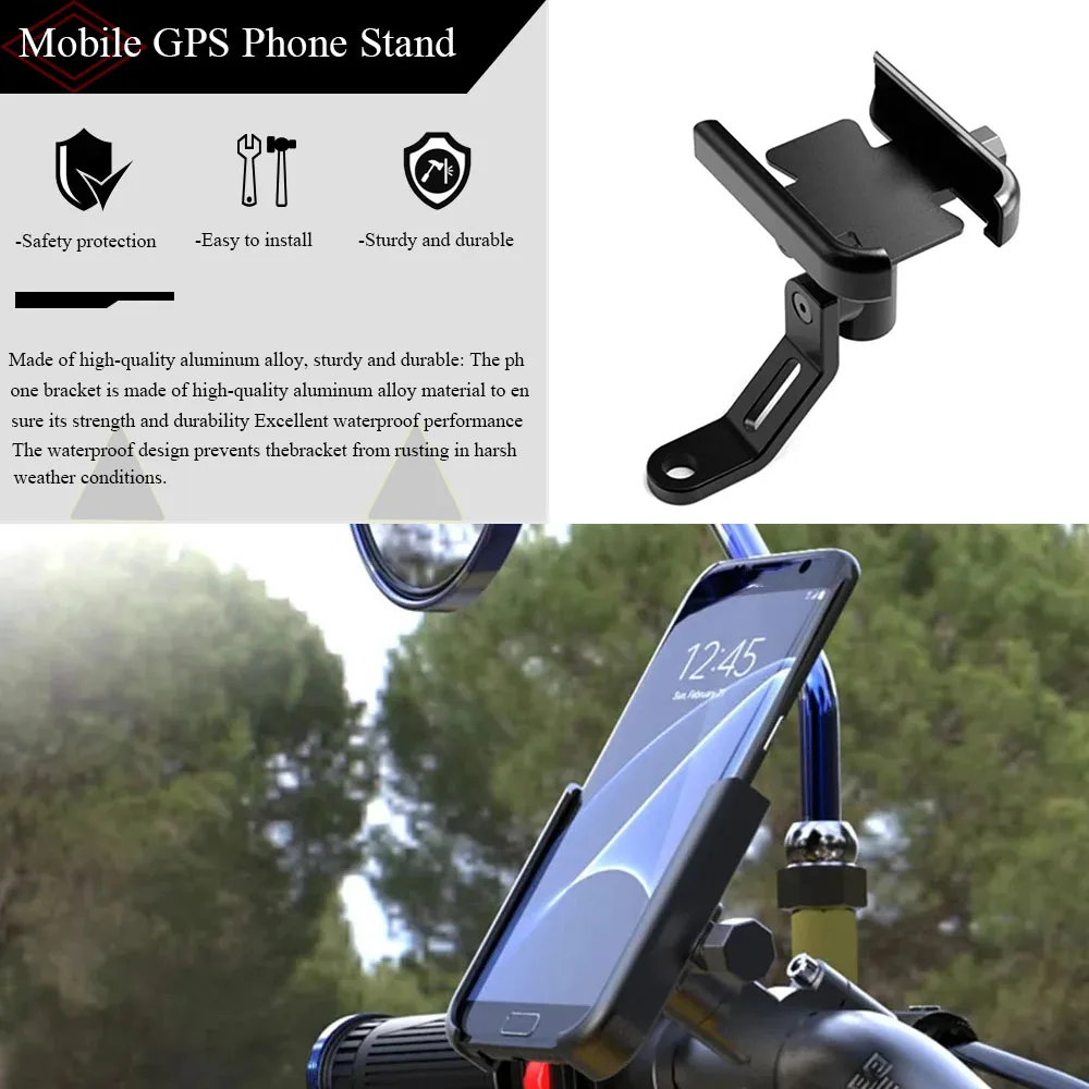 

For LONCIN VOGE 900 DSX 900DSX DS900X DS 900 X 2023 2024 Accessories Motorcycle Phone Holder Aluminum Stand DSX900 Navigation