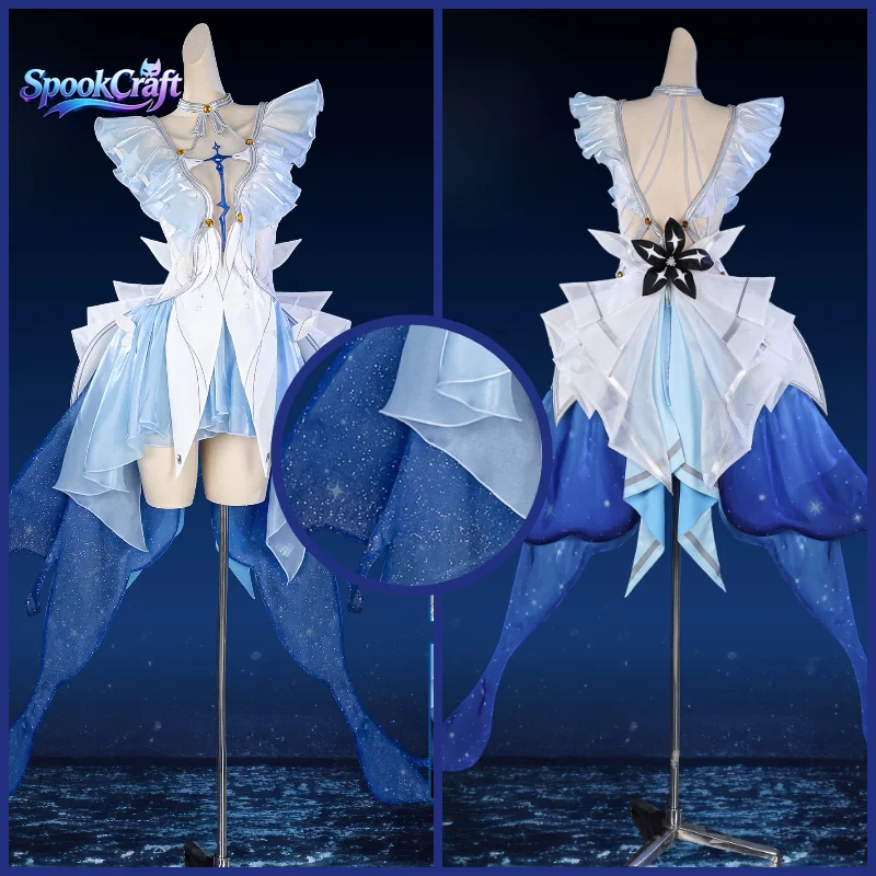 Wuthering Waves The Shorekeeper – ensemble complet de costumes de cosplay pour femmes, tenue de jeu de rôle Anime pour Comic Con