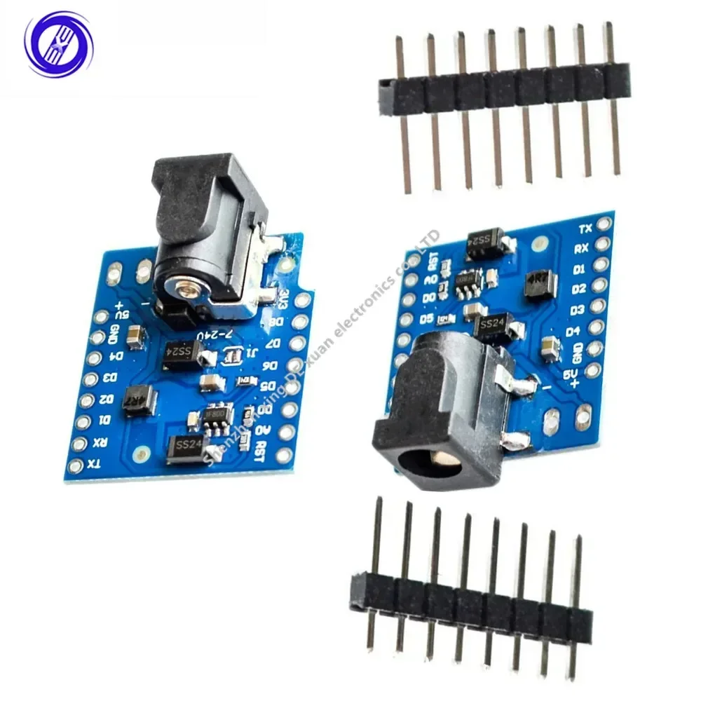 DC Power Shield V1.1.0 for wemos D1 mini development board DC power supply screen module