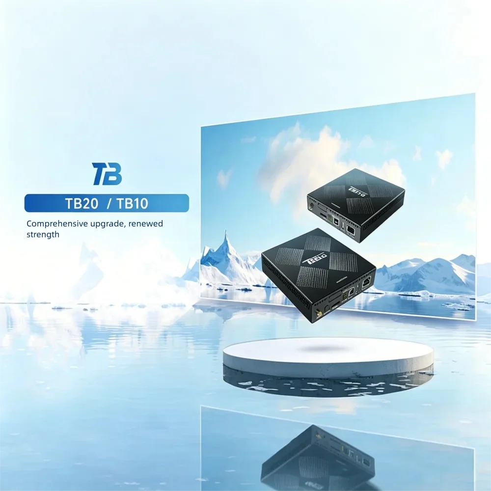 TB60 LED Display Media Player 4G WiFi Cloud Control 4 Gigabit Ethernet Outputs Audio Support 4K Decoding 2.3MP Pixel Loading