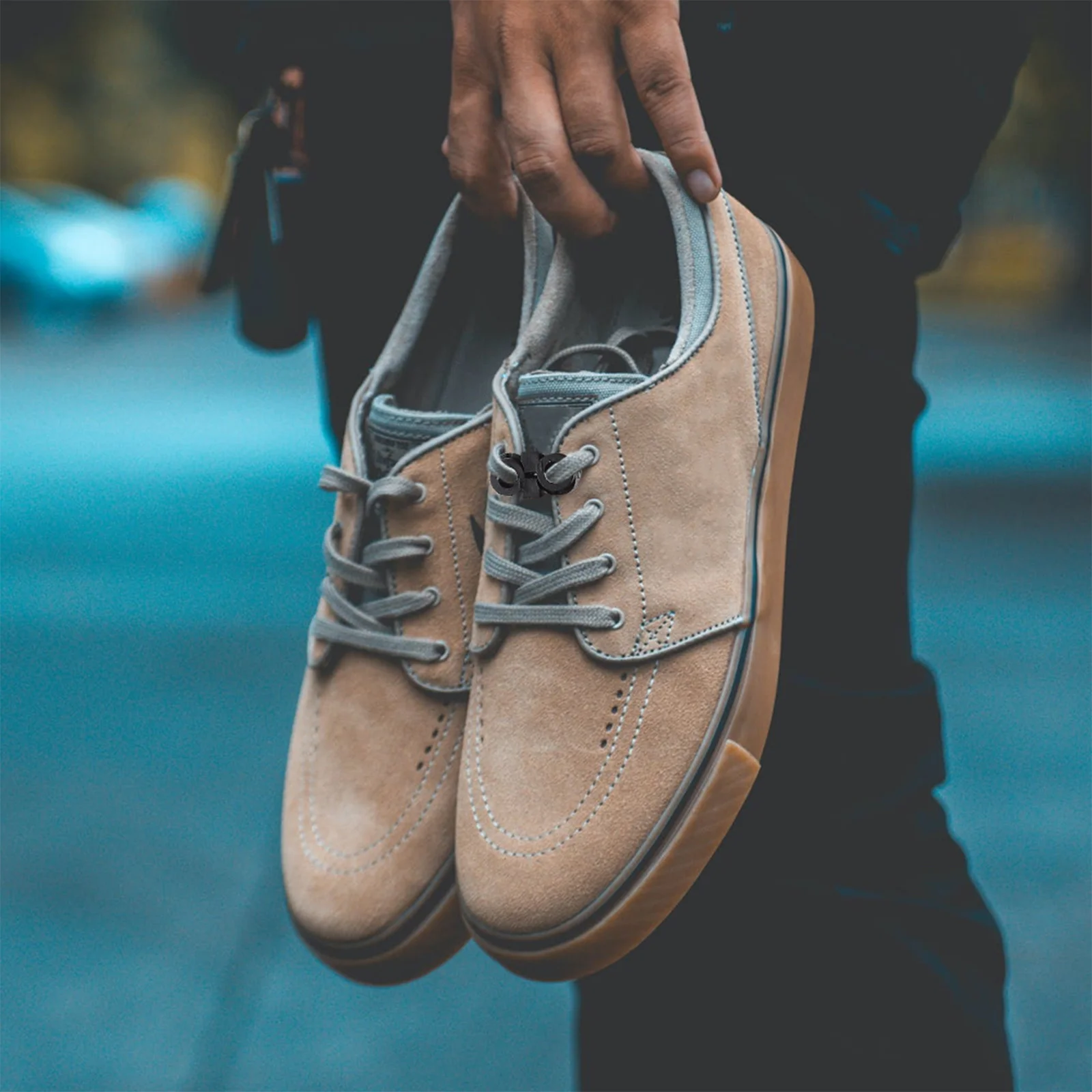 

30Pcs Plastic Shoes Strap Buckle Sturdy and Trustworthy Tool for Climbing Boot Shoelace and Sneaker Straps Shoelace Buckle