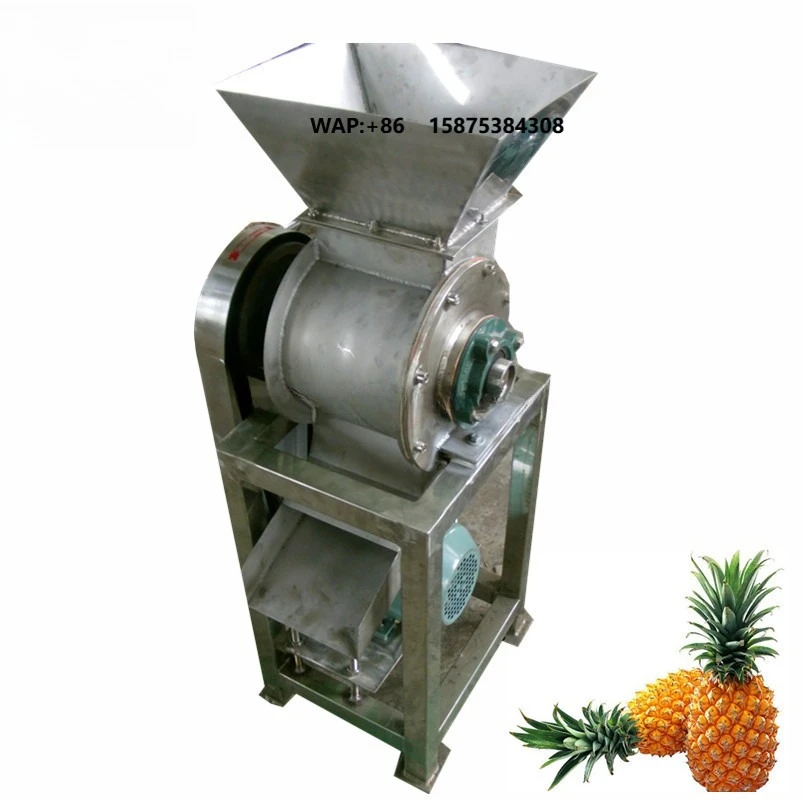 Vegetable Crusher Equipment /fruit Juice Squeezing Machine /price of Industrial Fruit Crusher Machine