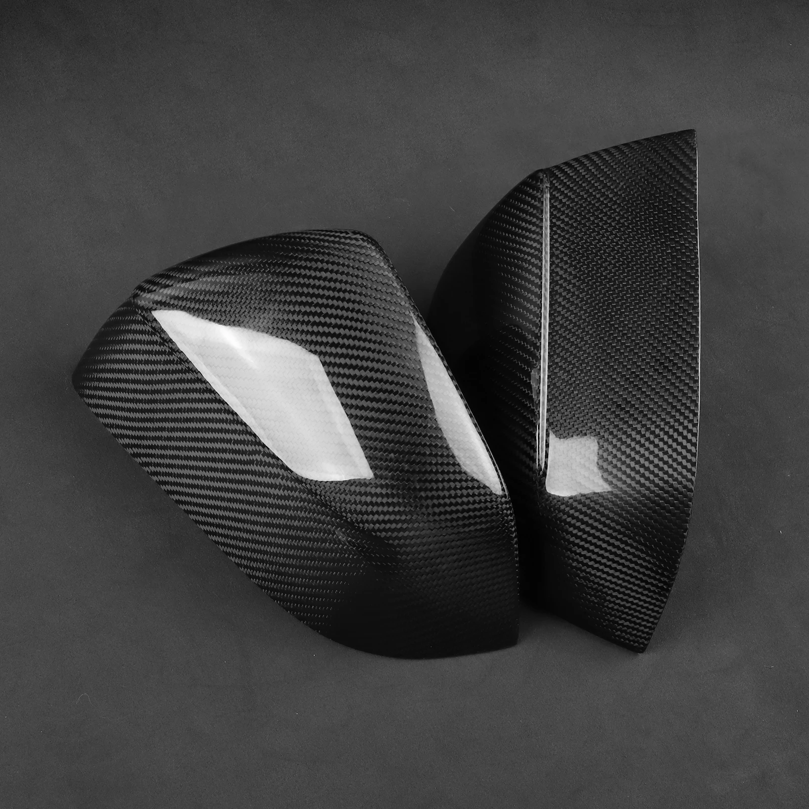 Couvercle de rétroviseur en carbone 100% véritable, pour Tesla modèle Y Launch/Juniper 2025 + coque décorative de rétroviseur, accessoires de voiture 2 pièces