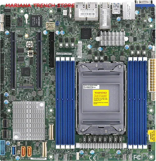 

X12SPM-LN6TF для Supermicro Embedded/loT, разъем для материнской платы LGA-4189, масштабируемые процессоры Xeon 3-го поколения, 1 ГБЭ/10 ГБase-T LAN