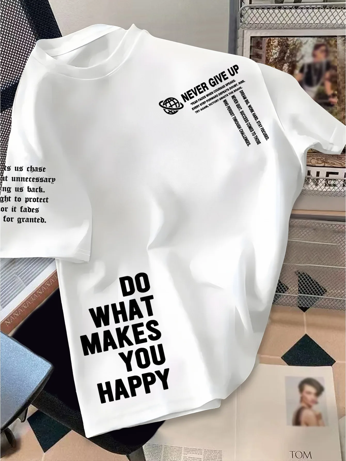 Amerikanischer minimalistischer Stil, neues Sommer-T-Shirt für Herren, geeignet für den täglichen Gebrauch, vielseitig und trendig, 100 % reine Baumwolle, weiches Material