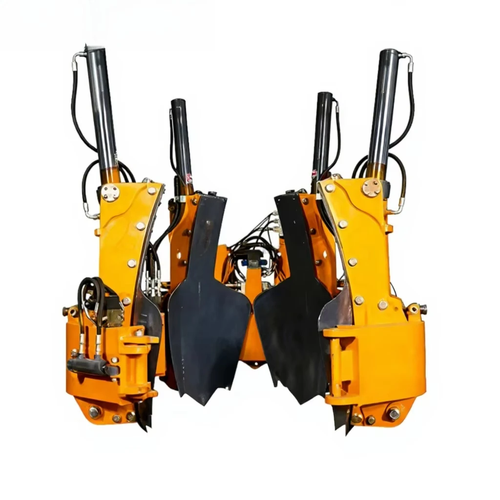 Factory Wholesale Tree Spade Tree Transplanter Tree Digger Match Skid Steer Loader Wheel Loader Excavator Tractor