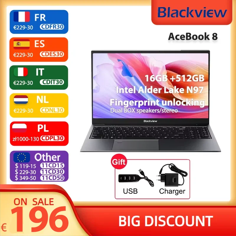 Blackview AceBook 8 Laptop 15.6