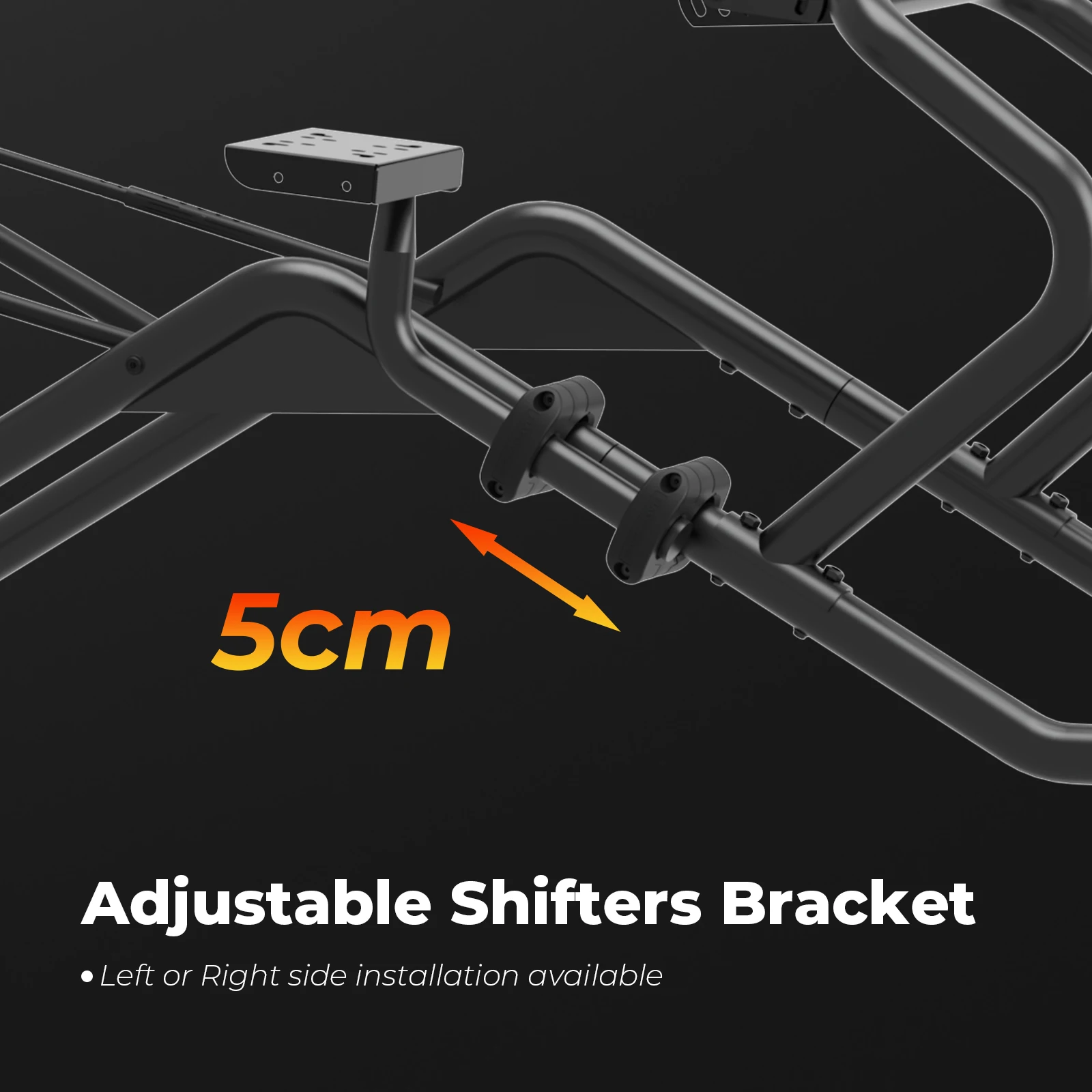 2026 Hot Sale  Fully Adjustable Racing Cockpit for Direct Drive Simulators with Robust Steel Frame for Fanatec Thrustmaster view 5
