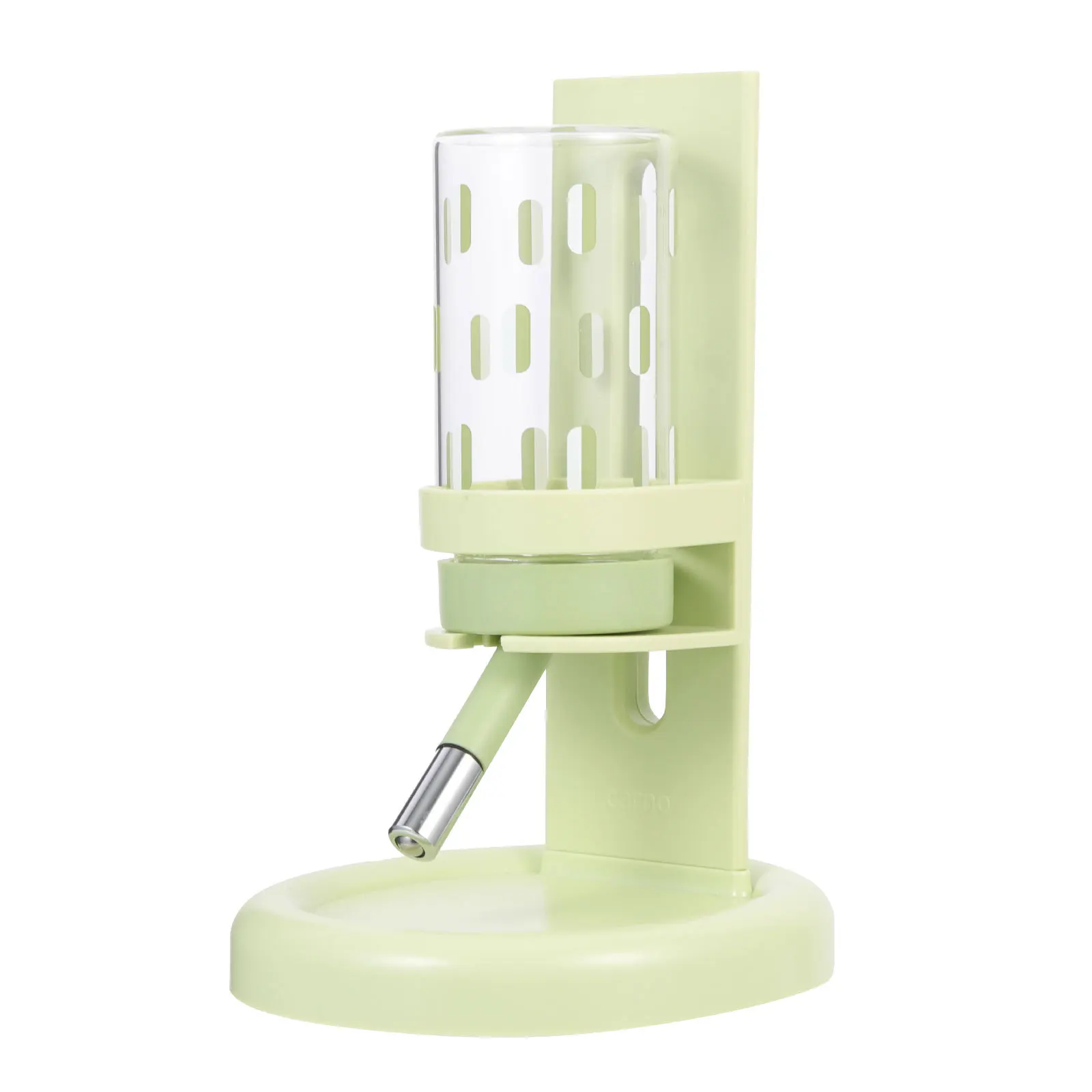 

Convenient Hamster Waterer Transparent Bracket Body Vivid Scene Easy Disassemble Household Feeder Hamster Water Dispenser