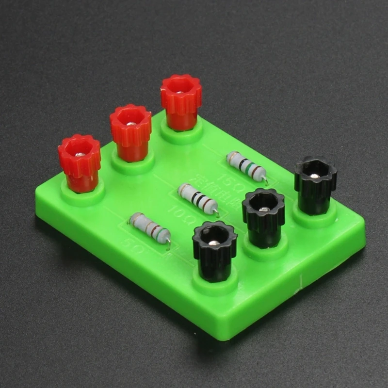 Resistenza fissa fissa 5/10/15 ohm esperimento scientifico ohm Voltammetria Voltammetria STEM TOECHIO KITS PIORITÀ