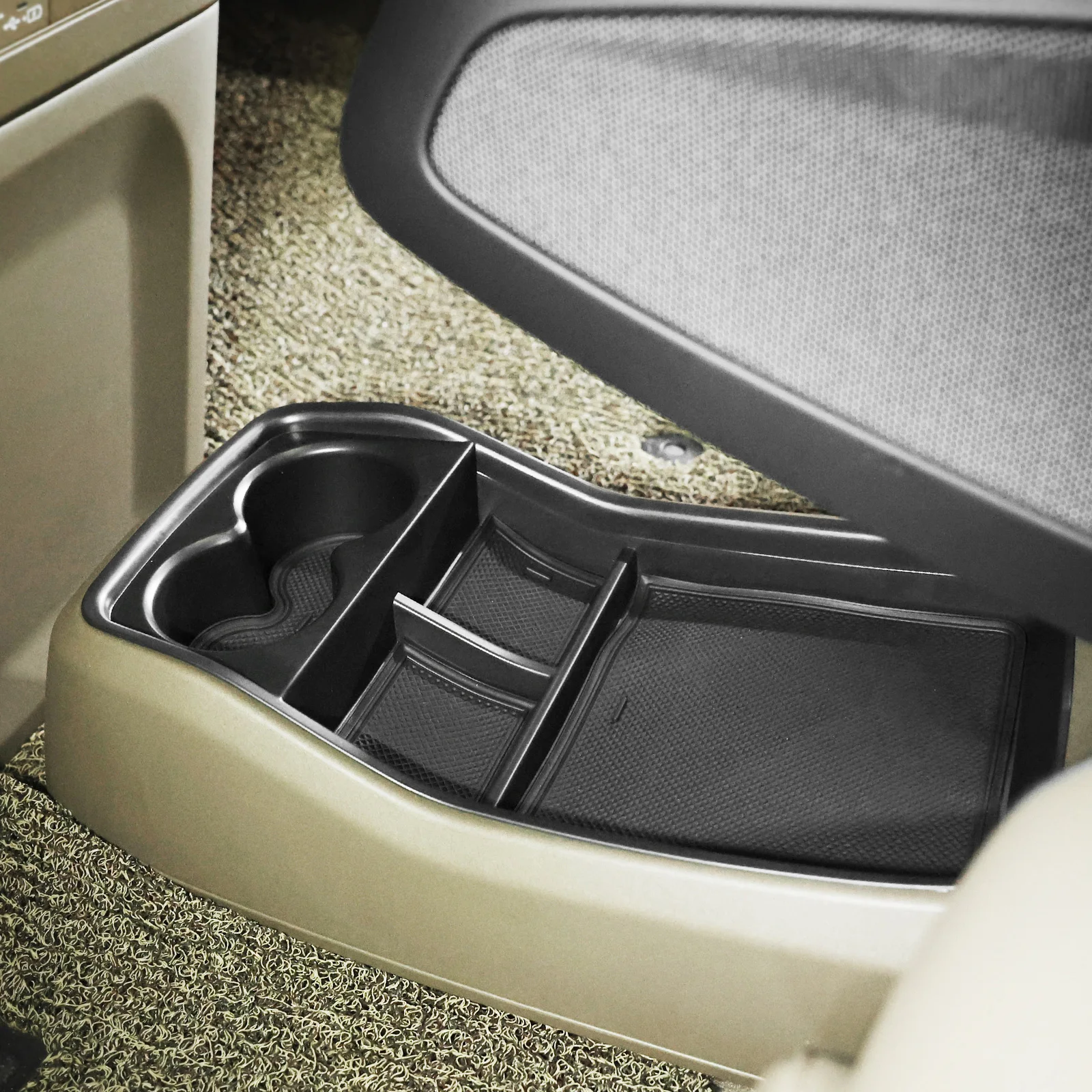 

For Kia EV9 Center Storage Box Console Armrest Organizer Phone Holder Tray Container Car Accessories