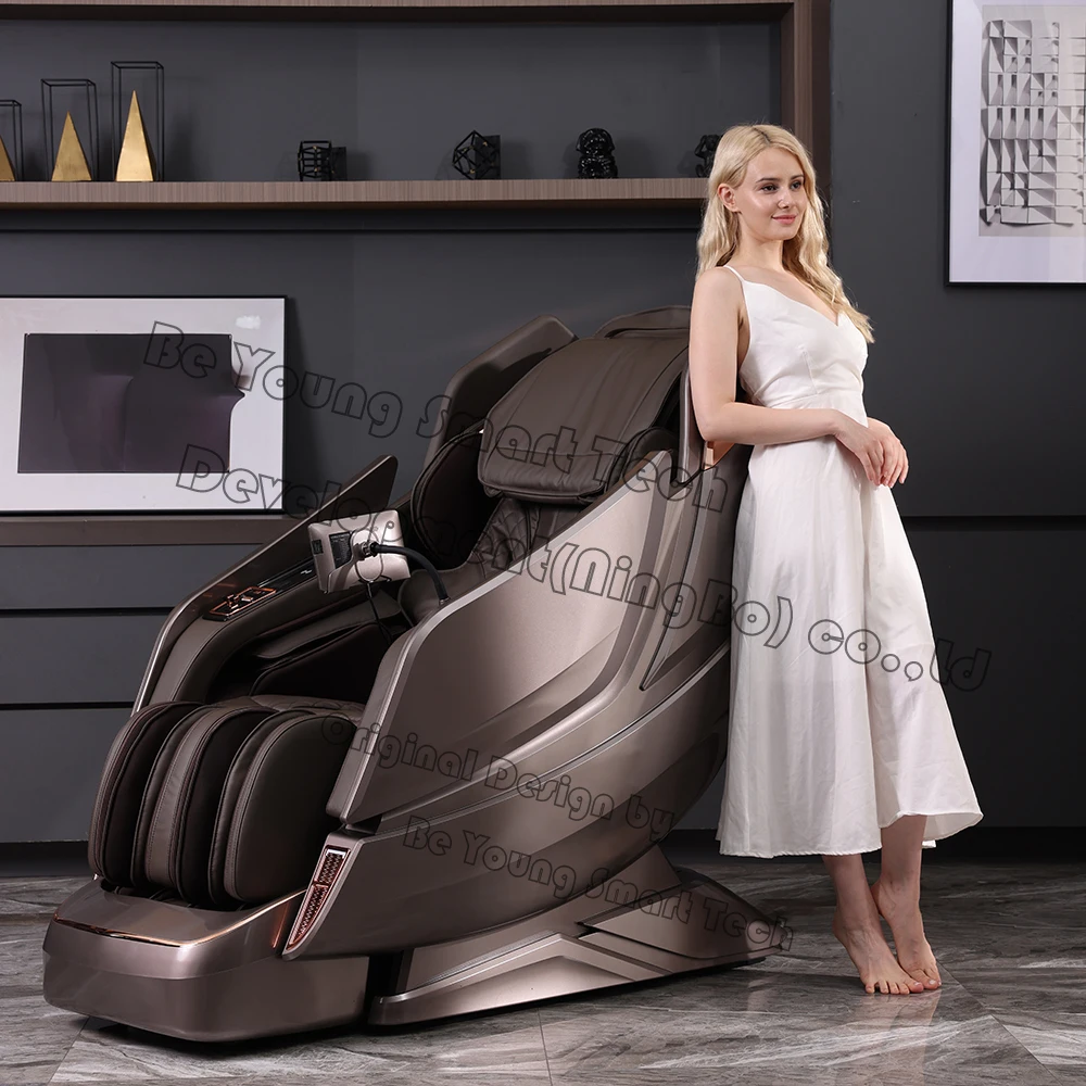 2025 Ultra Big Comfortable Luxury Original Design Dual Core  Massage Chair Best Selling Shiatsu Massager Electric 4D Full Body