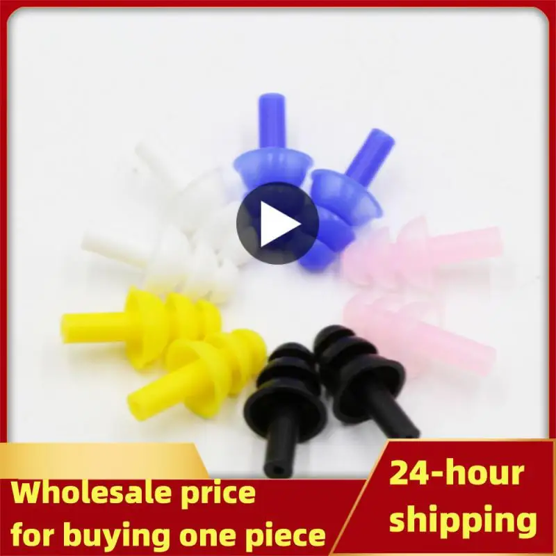 High Quality Waterproof Silicone Swimming Ear Plugs Nose Clip Set Box Packed Earplug For Surfing Diving and Learning Swimming 06