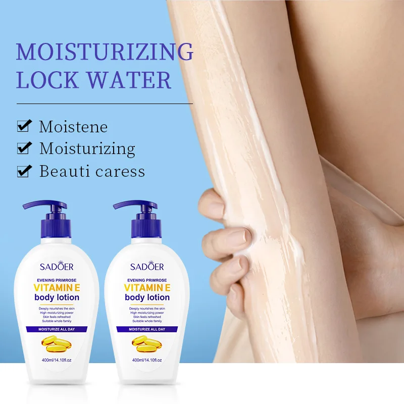 

500ml Whitening Body Lotion Vitamin C Collagen Anti-Wrinkle Anti Drying Moisturizing and Non Peeling Skin Body Lotion