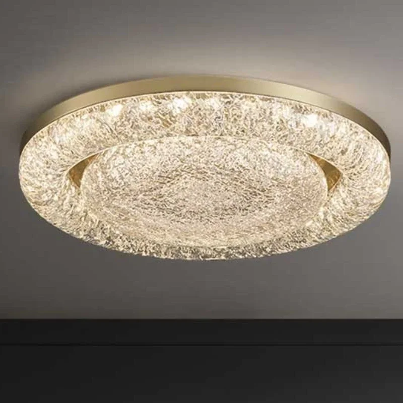 

Luxury ceiling light, simple modern home improvement hall atmosphere , high-end luxury atmospheric round new round lighting