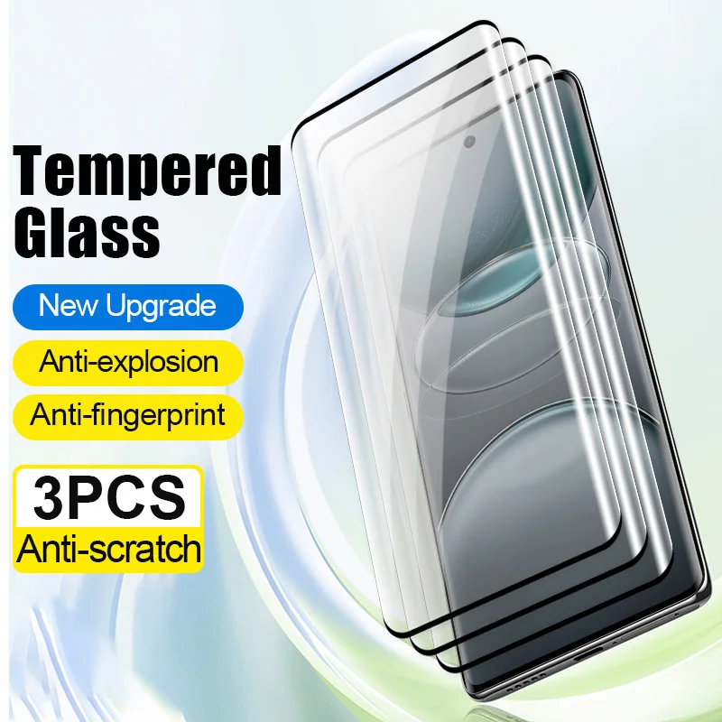 3pcs phone screen protector for vivo X100 Ultra X90 X80 protective film X70 X60 Pro S19 S18 S17 Pro NEX 3 3S tempered glass film