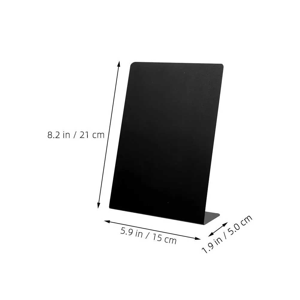 6pcs Mini Chalkboard Signs Erasable Food Menu Boards For Buffet Restaurant Catering Bakeries Kitchen Wedding Party Tabletop