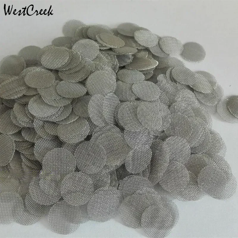 100pcs 304 Stainless Steel Mesh for Button Coin Cell