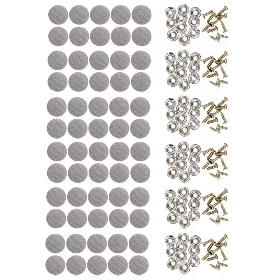 Auto Dachhimmel Reparatur Befestigungen Snap Nieten Universal Auto Dach Retainer Pin Metall Stoff Schnalle Innen Decke Befestigung Kit