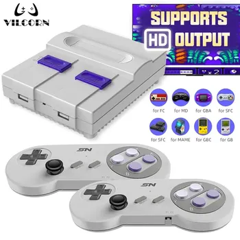 Retro 4K TV Video Game Consoles For SEGA SNES GBA GB Dendy Console 6000 Games Gifts