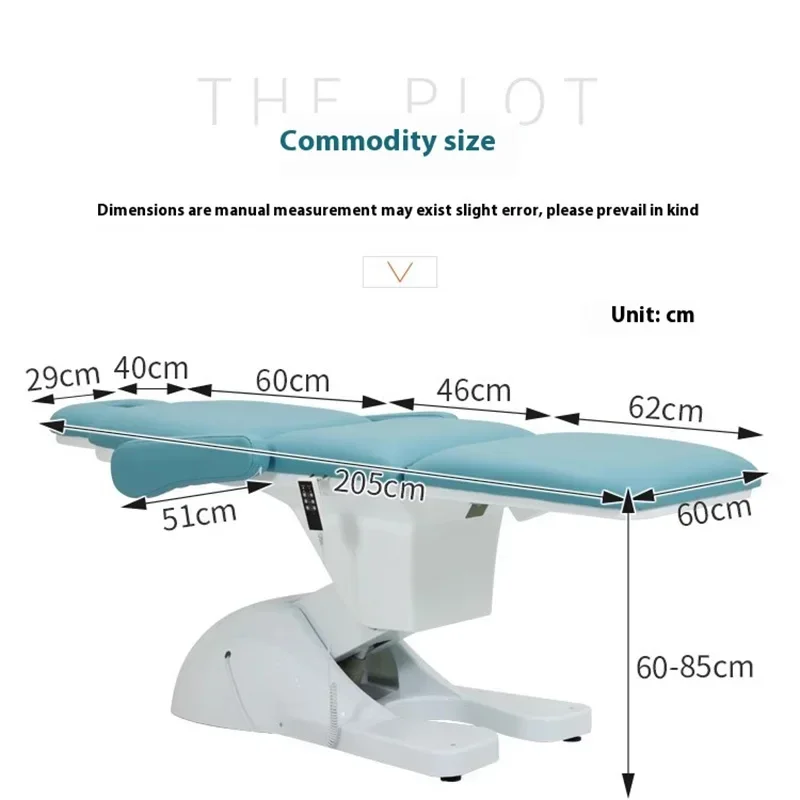 Beauty Bed Foot Pedal Electric Stimulator Massage Table Breathable Removable Tables Comfortable Camas De Masaje Furniture