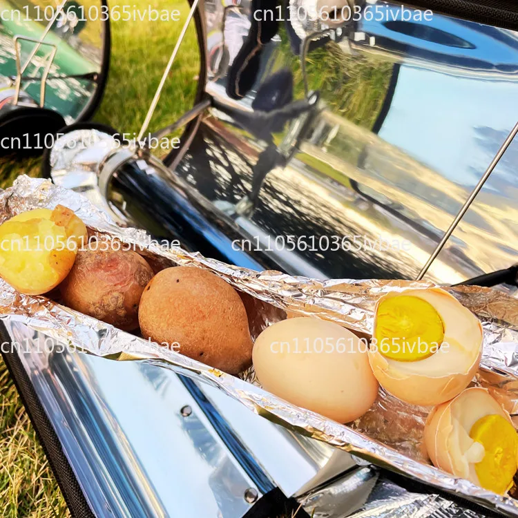 Solar Barbecue Grill, Picnic Artifact, Smokeless Eco-friendly Stove, Portable Camping