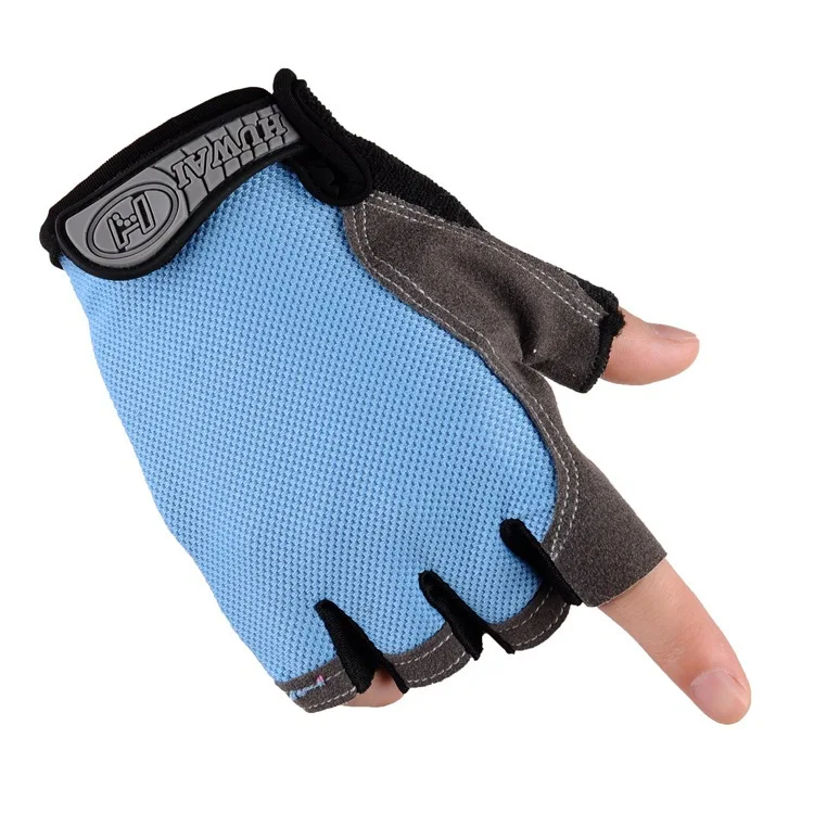 Breathable Gym Gloves Cycling Half Finger Dumbbells Bodybuilding Sports Anti-slip Cycling Bicycle Accessories Men Women