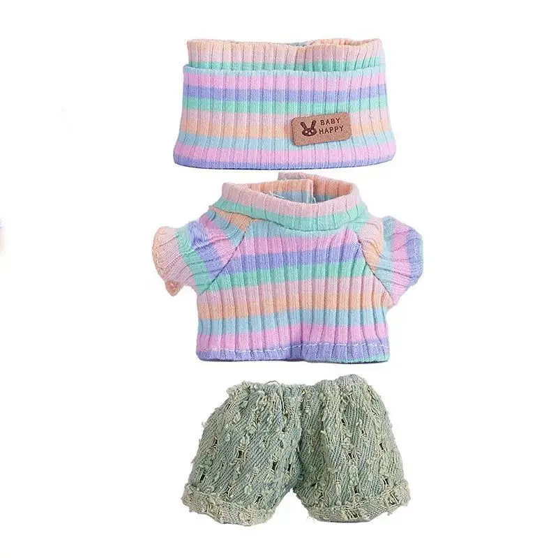 

Модная одежда для 17 см Labubu, 6,7-дюймовая кукольная одежда, куклы и аксессуары, милые украшения, маленькая одежда (не кукла)