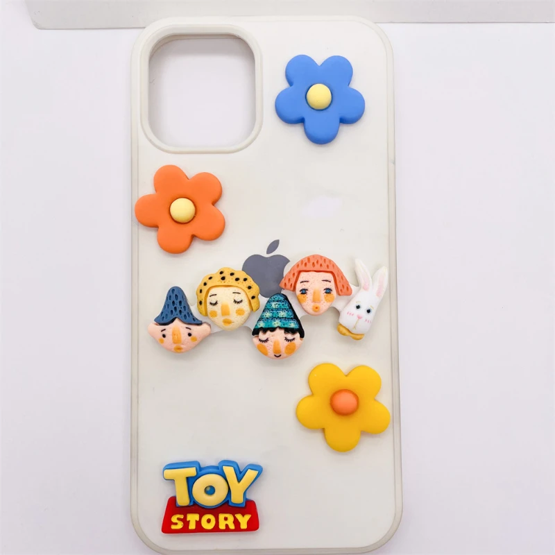 10 stücke schöne Blumen Harz Cabochon Flat backs für Telefon Fall Deoc Teile DIY Scrap booking Haars chleifen Mitte Zubehör – Detail 5