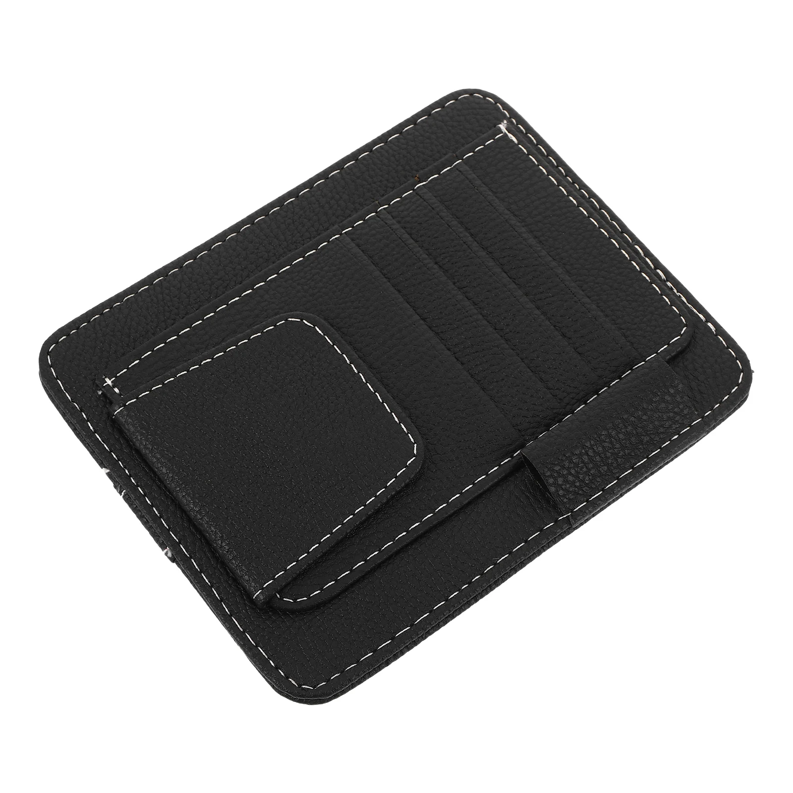 

Visor Storage Bag Eyeglass Holder Accessories Women Interior High Speed Sunglass Organizer Glasses Clip Card Slots