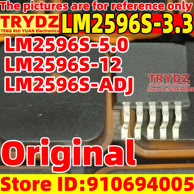 20-1pcs Original New LM2596S-3.3 LM2596S-5.0 LM2596S-12 LM2596S-ADJ 3.3v 5.0v 12v TO-263 voltage regulator chip!