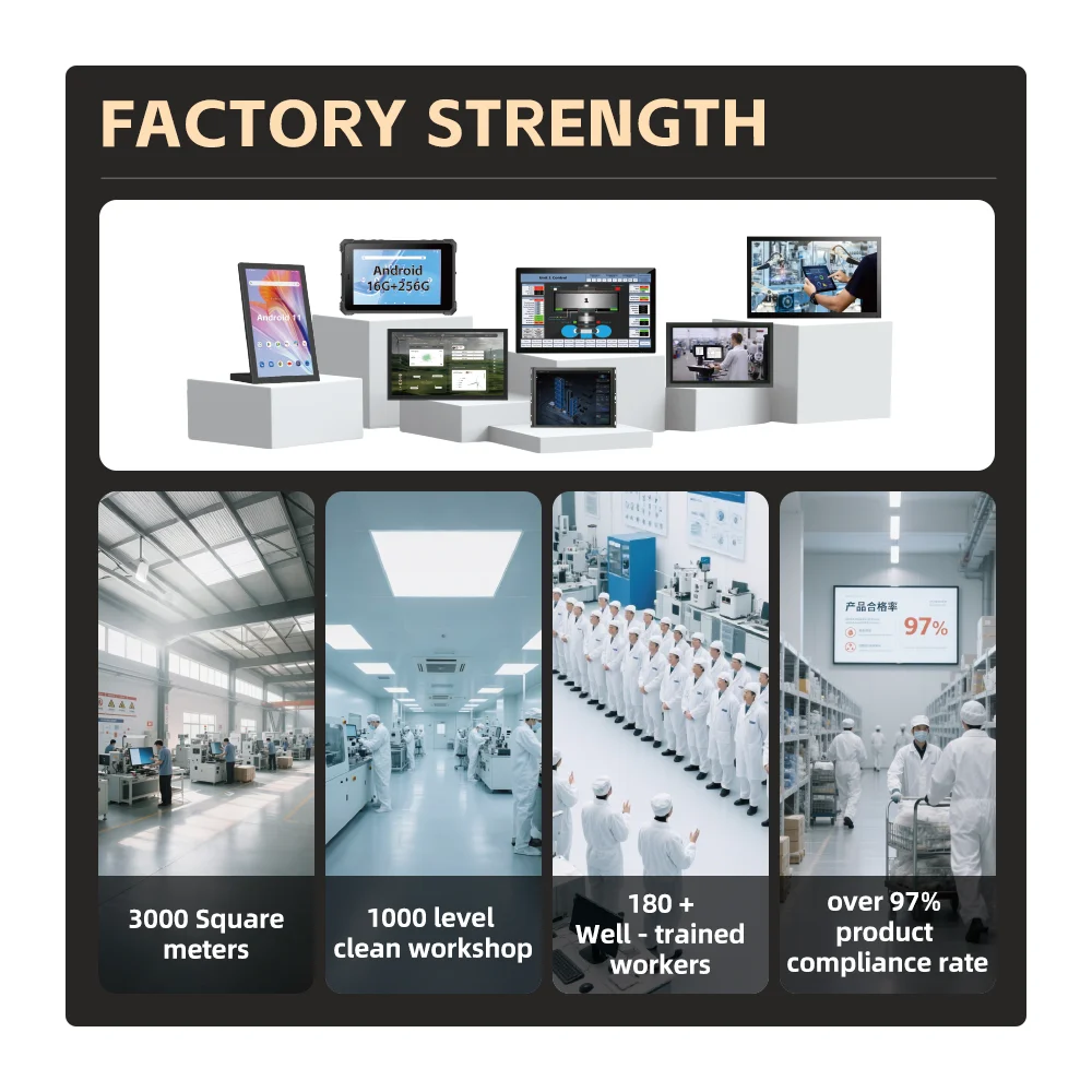 شاشة لمس سعوية مدمجة 7 بوصة IPS 16:10 شاشة عرض LCD بإطار مفتوح مع VGA USB BNC AV للمدخلات-جديد #5