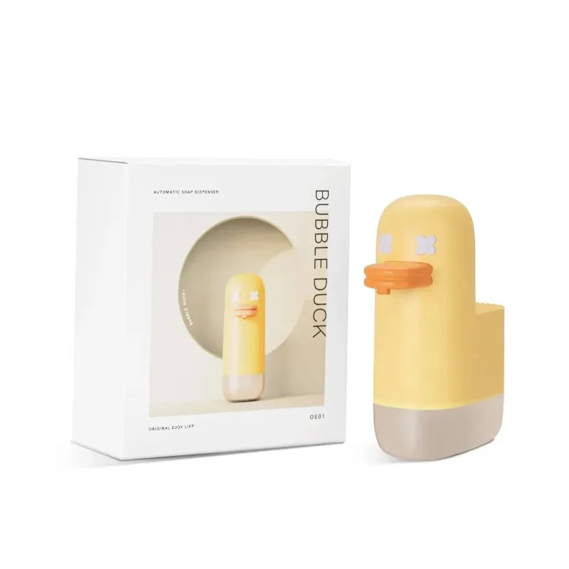 Imagem -04 - Automatic Sensing Foam Soap Dispenser Patinho Design Carregamento Usb sem Toque Desinfetante para as Mãos das Crianças Novo