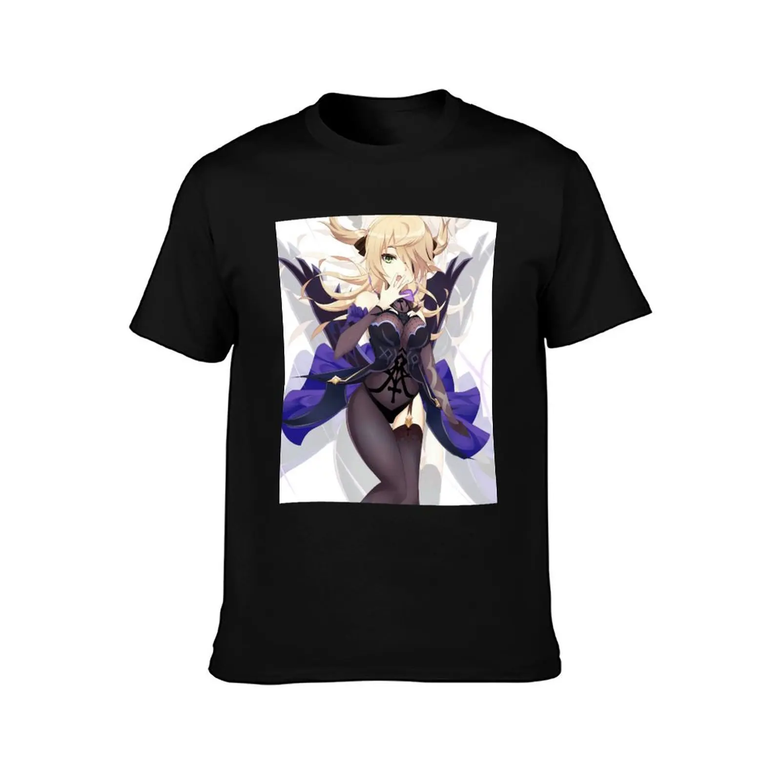 Fischl Genshn Impact T-Shirt Casual Graphic Print Tee T-Shirt