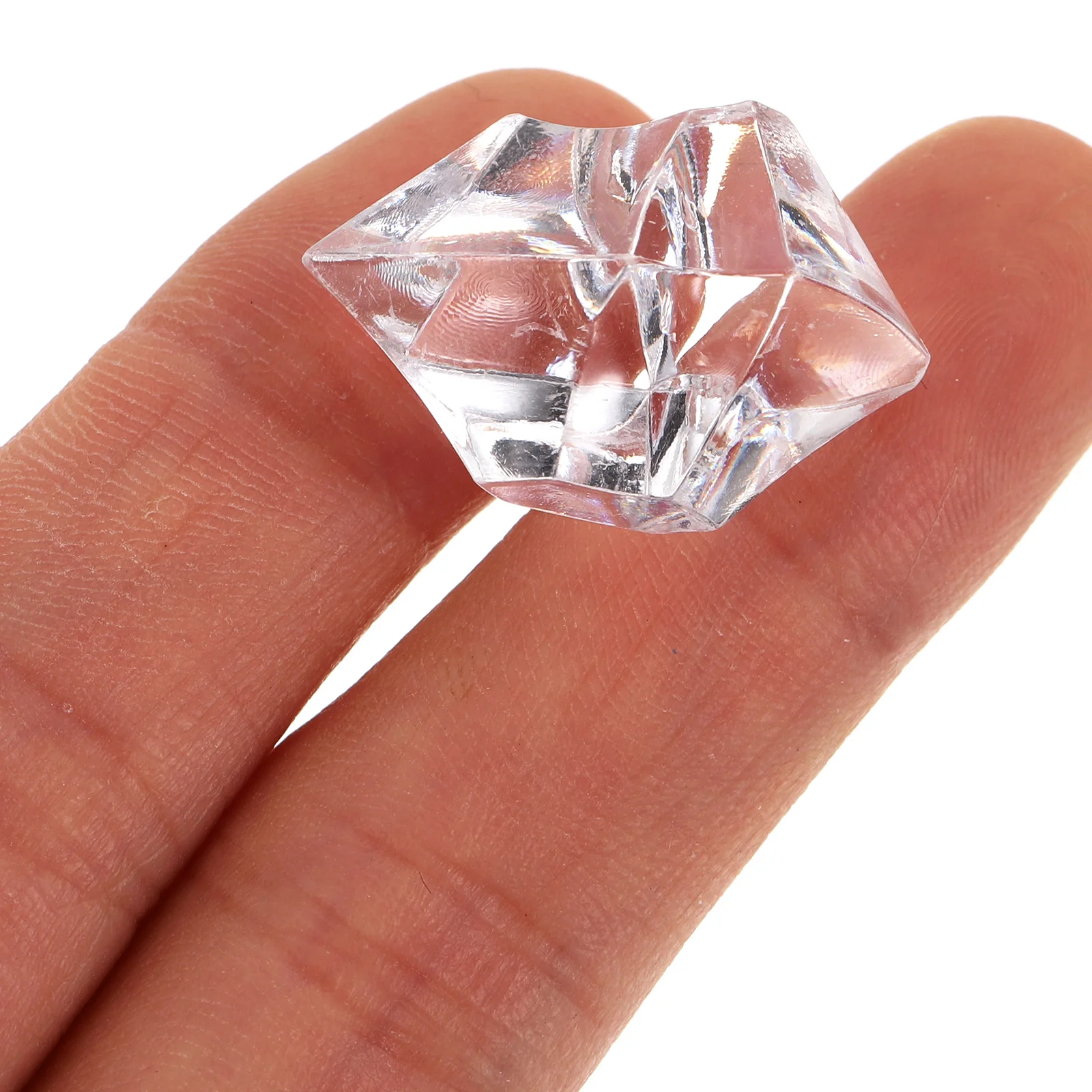 

Plastic Crystal Rocks Bulk Irregular Fake Ice Cubes For Photography Props Decorative Vase Filler Wedding Party Decoration